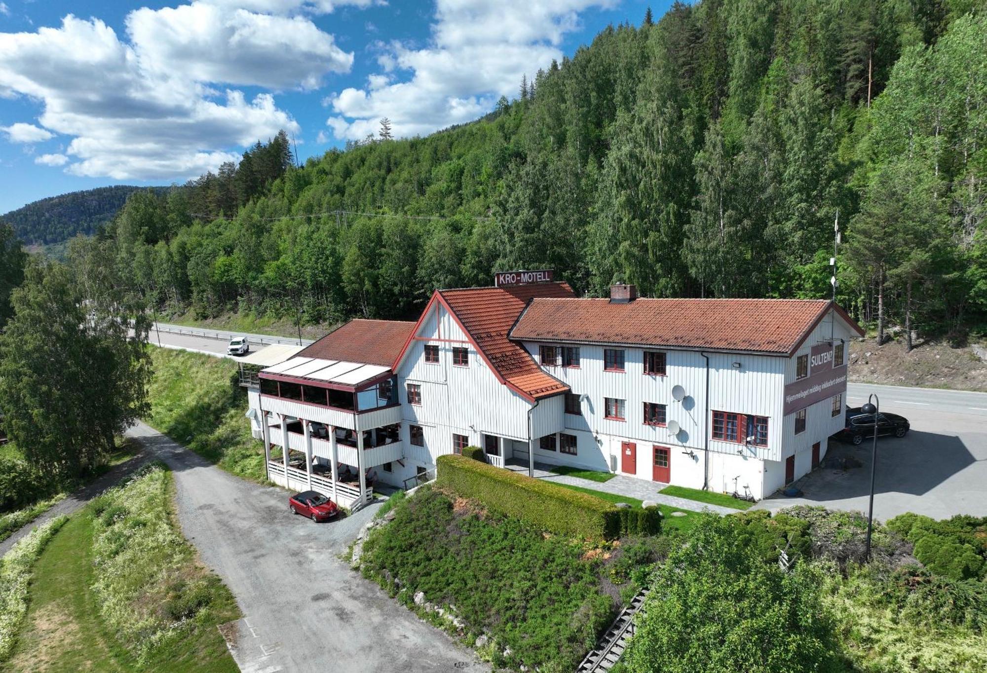 Kroderen Kro&motel AS Hamremoen Eksteriør bilde